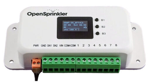 ST8O-2.0: 8-Zone Smart Irrigation WiFi Sprinkler Timer (outdoor)